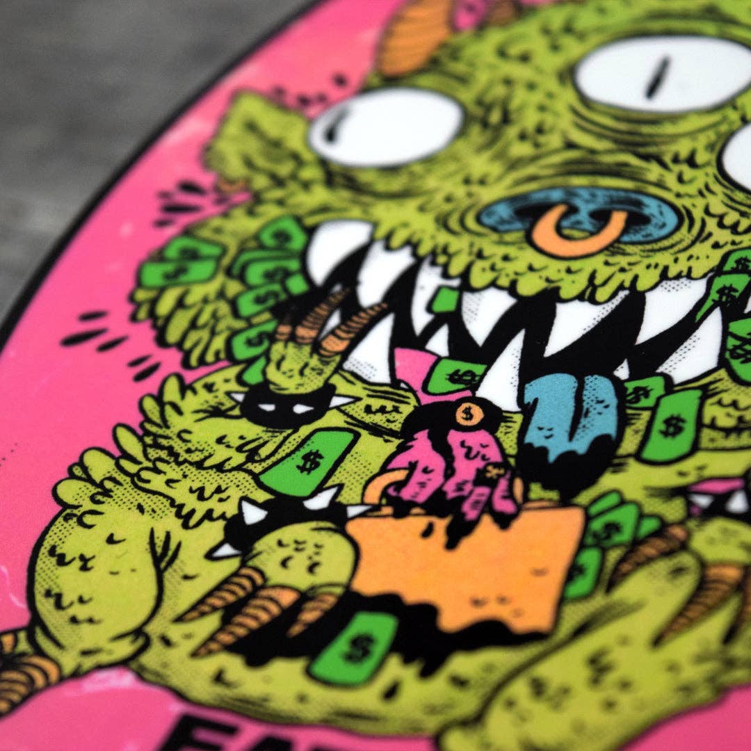 Ethical Consumption Vinyl Sticker
