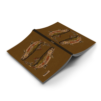 Trout Kraft Layflat Notebook Journal KLC2096KL