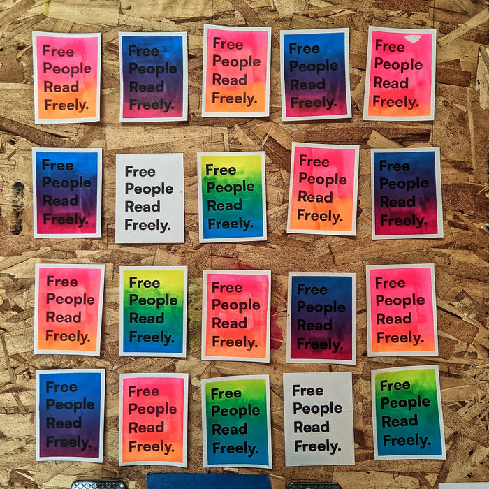 Free People Read Freely - Print