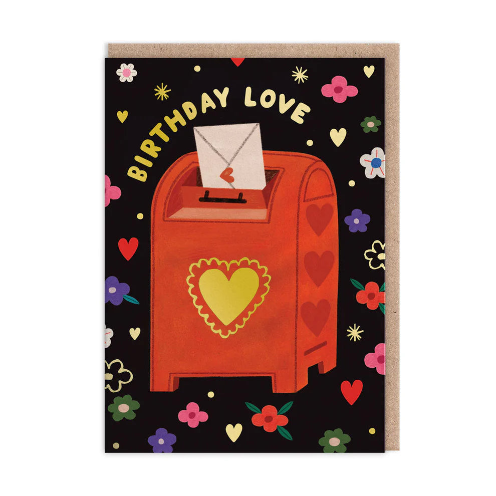 Birthday Love Postbox Birthday Card – Dear Ollie