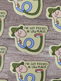 Friends in Lowly Places (Richard Scarry) - Sticker