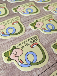 Friends in Lowly Places (Richard Scarry) - Sticker
