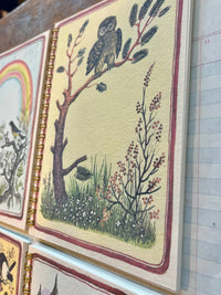 Folksy Forest Scene Notebooks