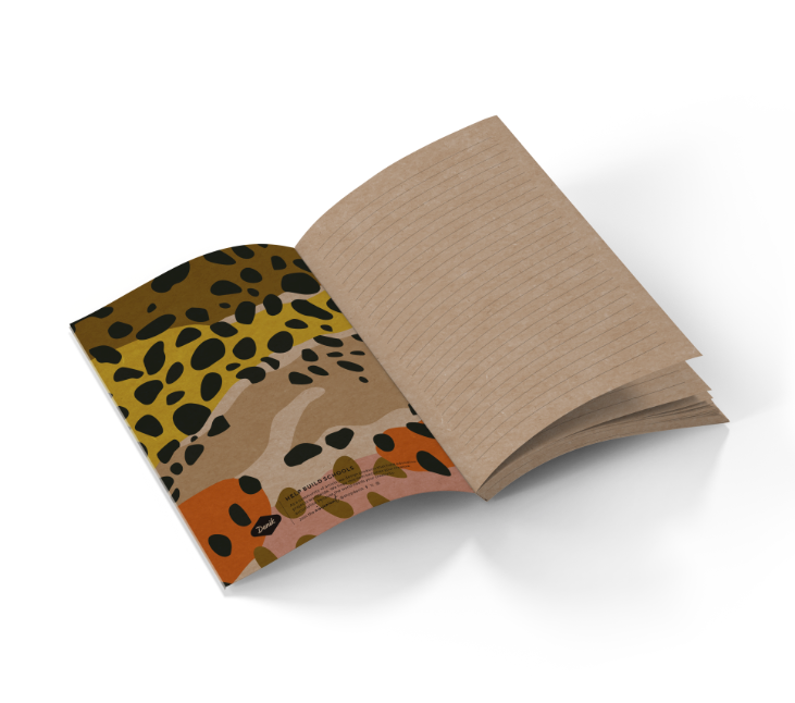 Trout Kraft Layflat Notebook Journal KLC2096KL