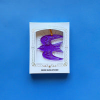Sparrow Neon Suncatcher