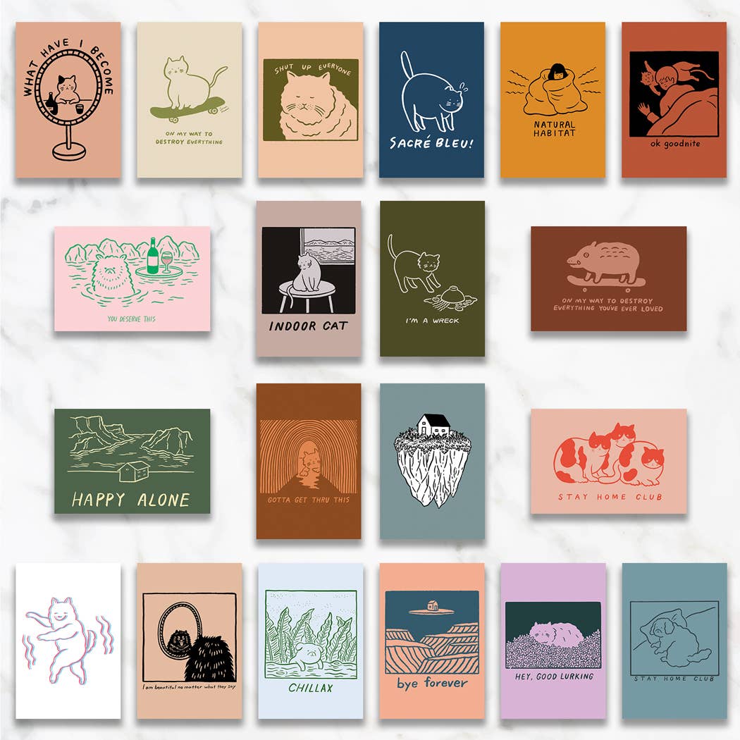 Satoshi Kurosaki 20 Postcard Pack