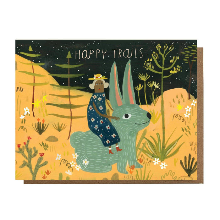 Happy Trails Greeting Card
