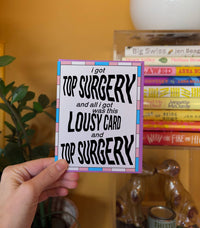 Card - Lousy Card Top Surgery