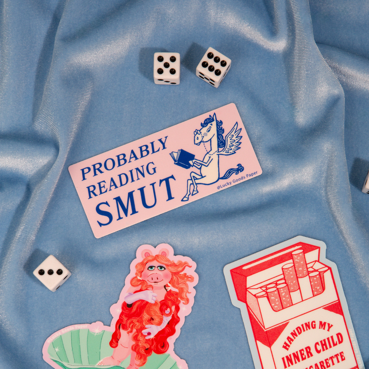 Reading Smut – Matte Vinyl Sticker