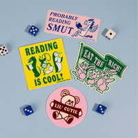 Reading Smut – Matte Vinyl Sticker