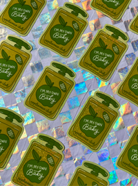 Applesauce Club Vinyl Sticker