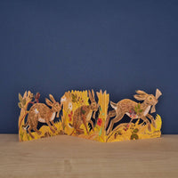 Three Fold Hares