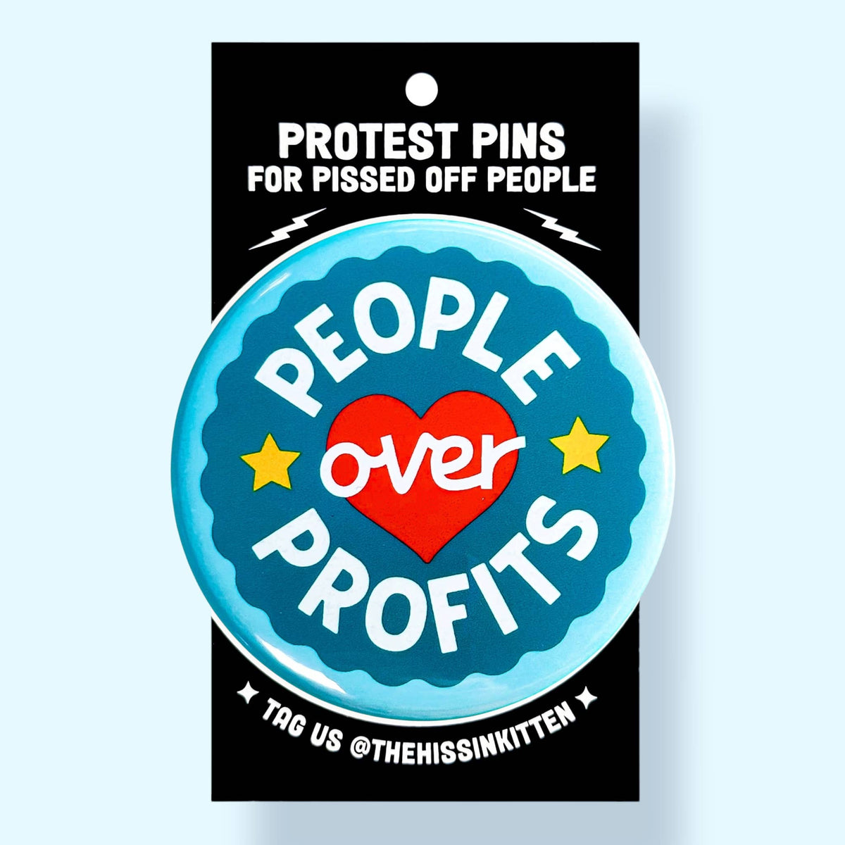 People over Profits (Button or Magnet!)