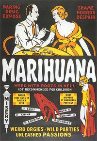Postcard PO-304 Anti-Marijuana Campaign