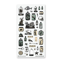 Curious Specimens Sticker Sheet