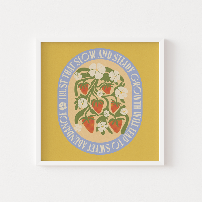 Trust That Slow & Steady Growth Will Lead To Sweet Abundance