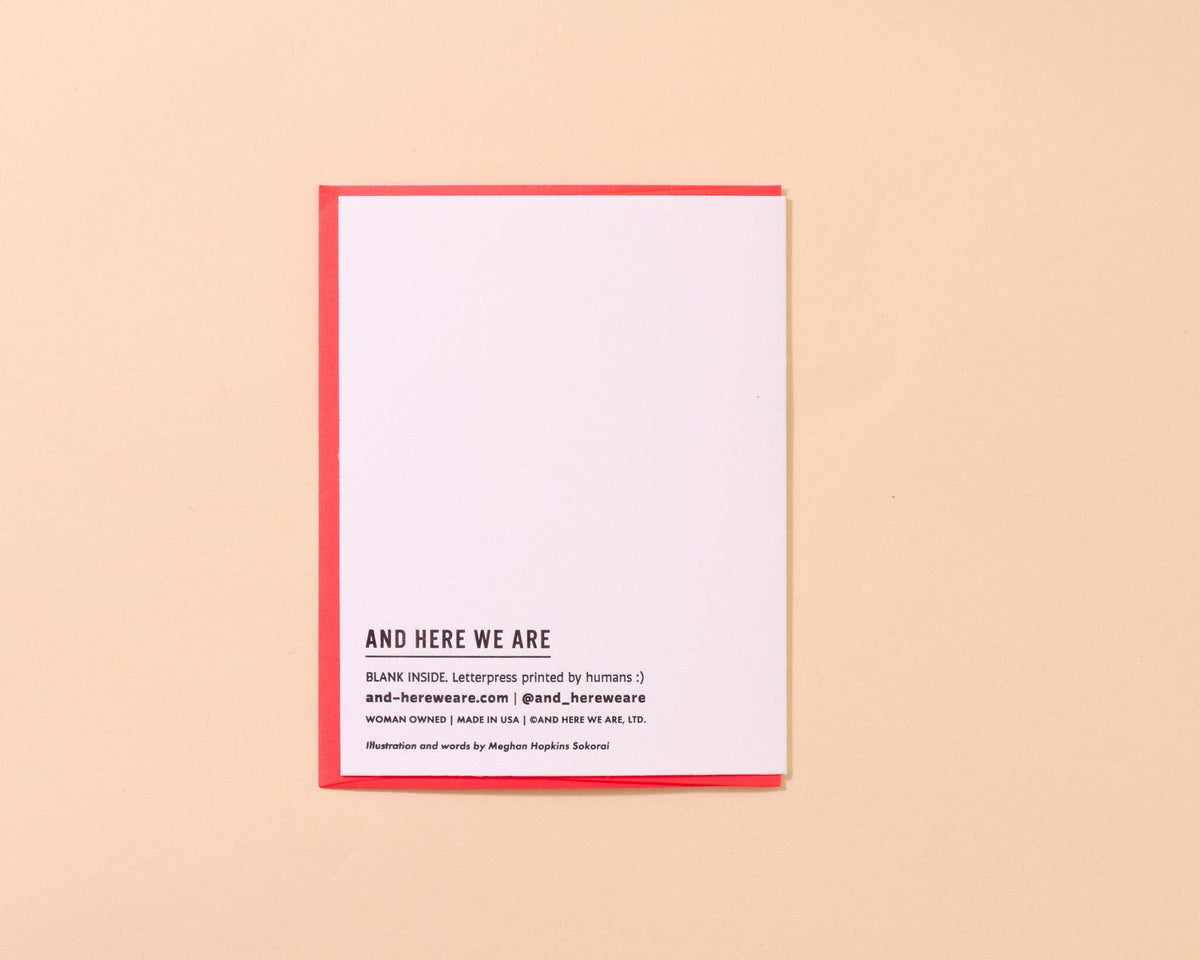 Shrimply Obsessed With You Letterpress Love Card - Made in USA - Foodie, Snacks, Charcuterie, Shrimp Cocktail