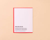 Shrimply Obsessed With You Letterpress Love Card - Made in USA - Foodie, Snacks, Charcuterie, Shrimp Cocktail