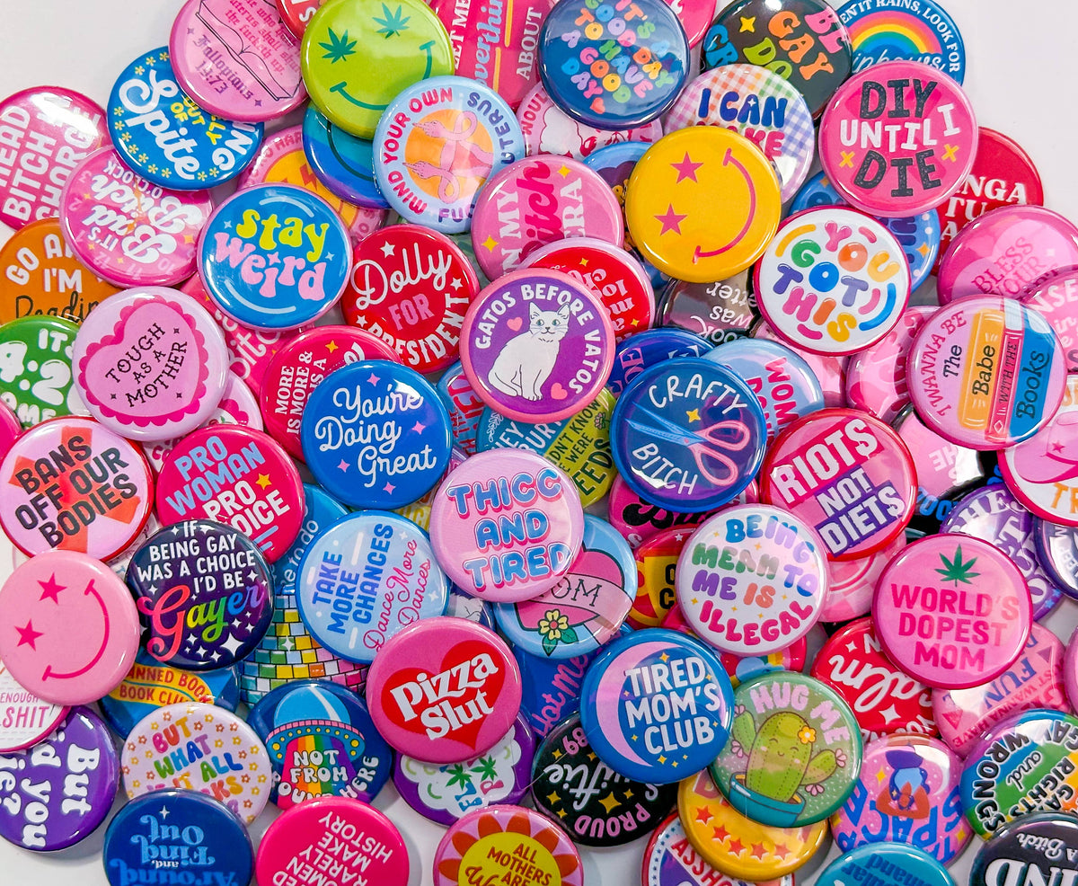 Crafty Bitch (Button or Magnet!)