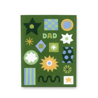 Geometric Dad Greeting Card