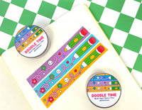 Doodle Time Washi Tape | Creativity | Drawing | Art School