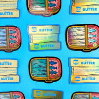 Holographic Butter Sticker