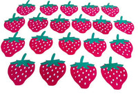 6ft Paper garland, Strawberry