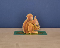 Pop-Out Red Squirrel