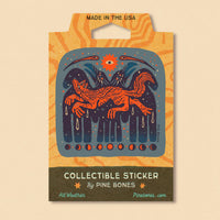 Night Raven and Coyote - Durable & Weatherproof