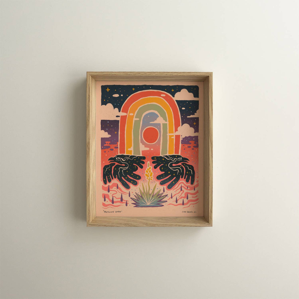 Monsoon Song - 8x10 Nature Wilderness Art Print 