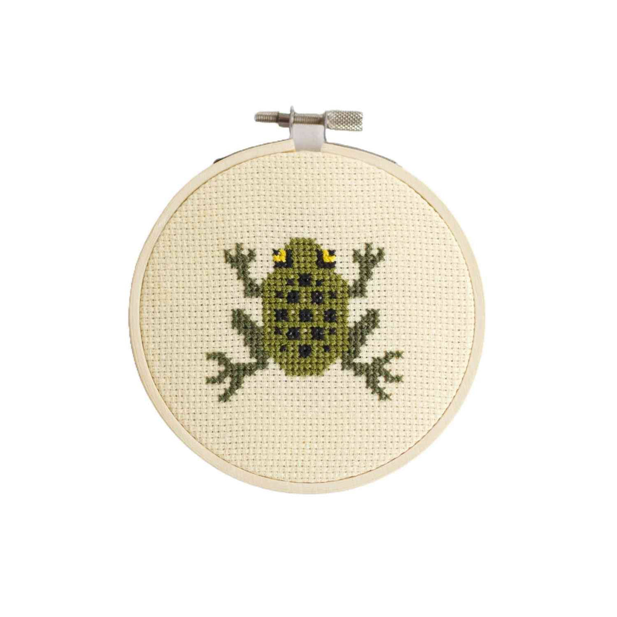 Frog Cross Stitch Kit