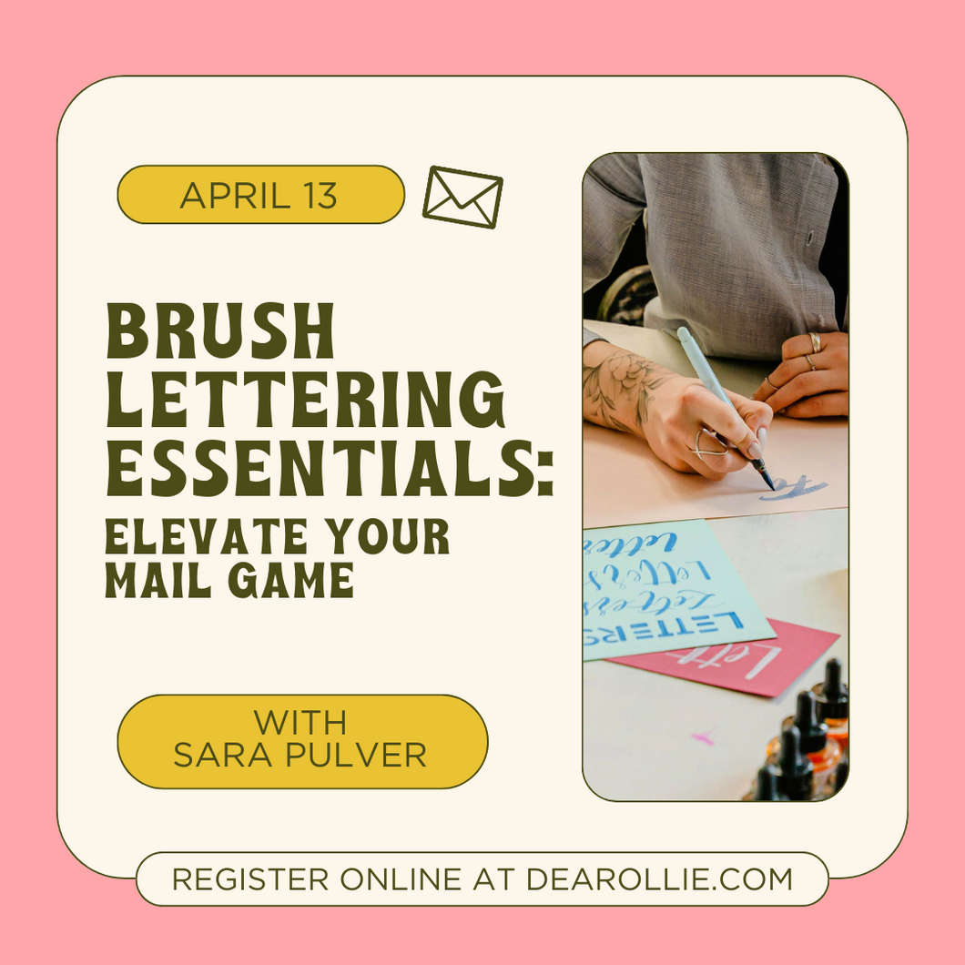 Brush Lettering Essentials: Elevate Your Mail Game