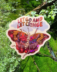 Let Cringe Vinyl Sticker