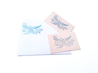 Kindly deliver dove rubber stamp snail mail lover pen pal