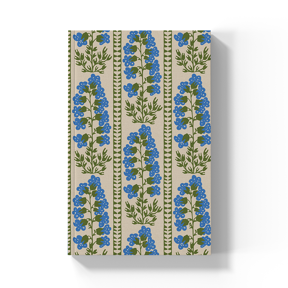 Delphinium Soft Touch Layflat Notebook | LFC2372L