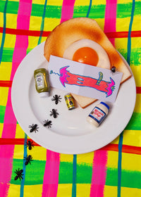 Rotten apple mini card