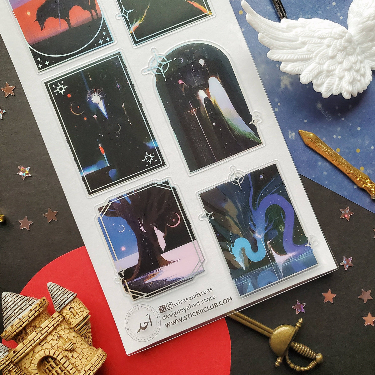 Between Worlds Sticker Sheet