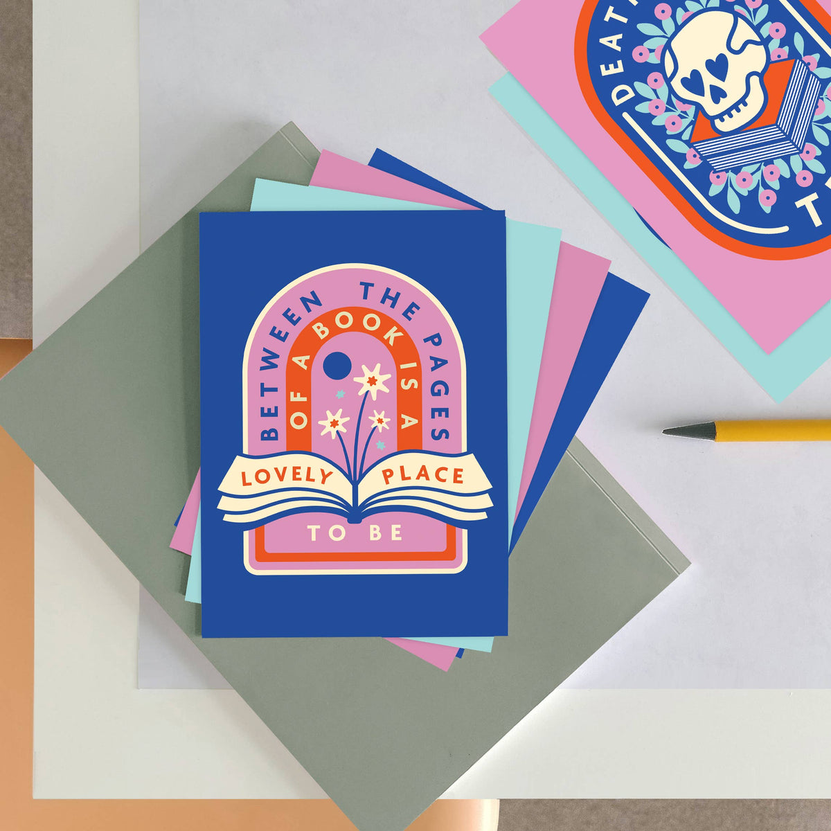 The Bookish Era Postcard set - Set of 12