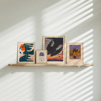 Riverbird - 8x10 Nature Wilderness Art Print 