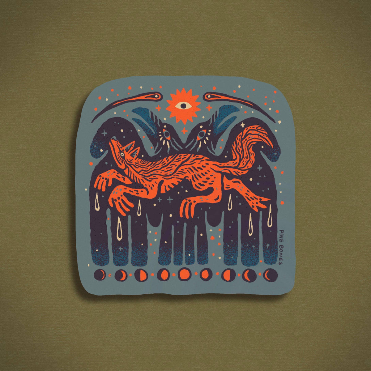 Night Raven and Coyote - Durable & Weatherproof