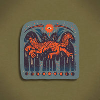 Night Raven and Coyote - Durable & Weatherproof