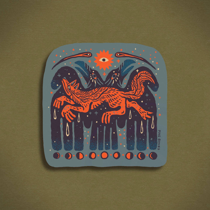 Night Raven and Coyote - Durable & Weatherproof