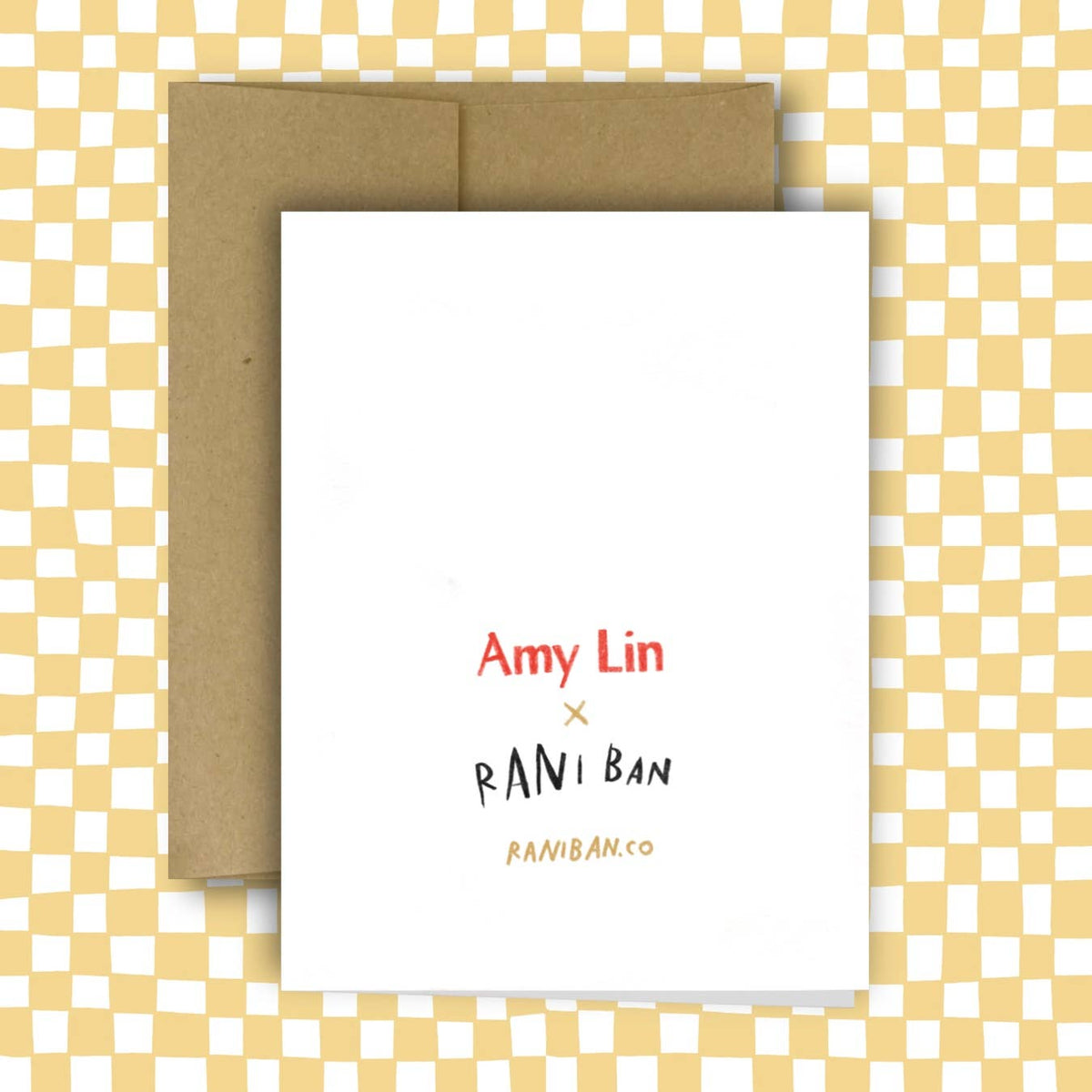 THERE IS NO UNIVERSAL WAY TO GRIEVE card ~ Amy Lin X Rani Ba