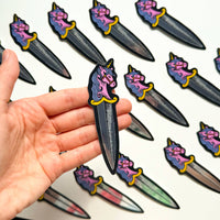 UNICORN DAGGER STICKER