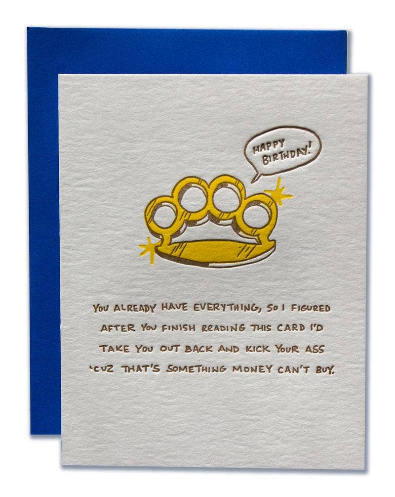 Kick Your Ass Card