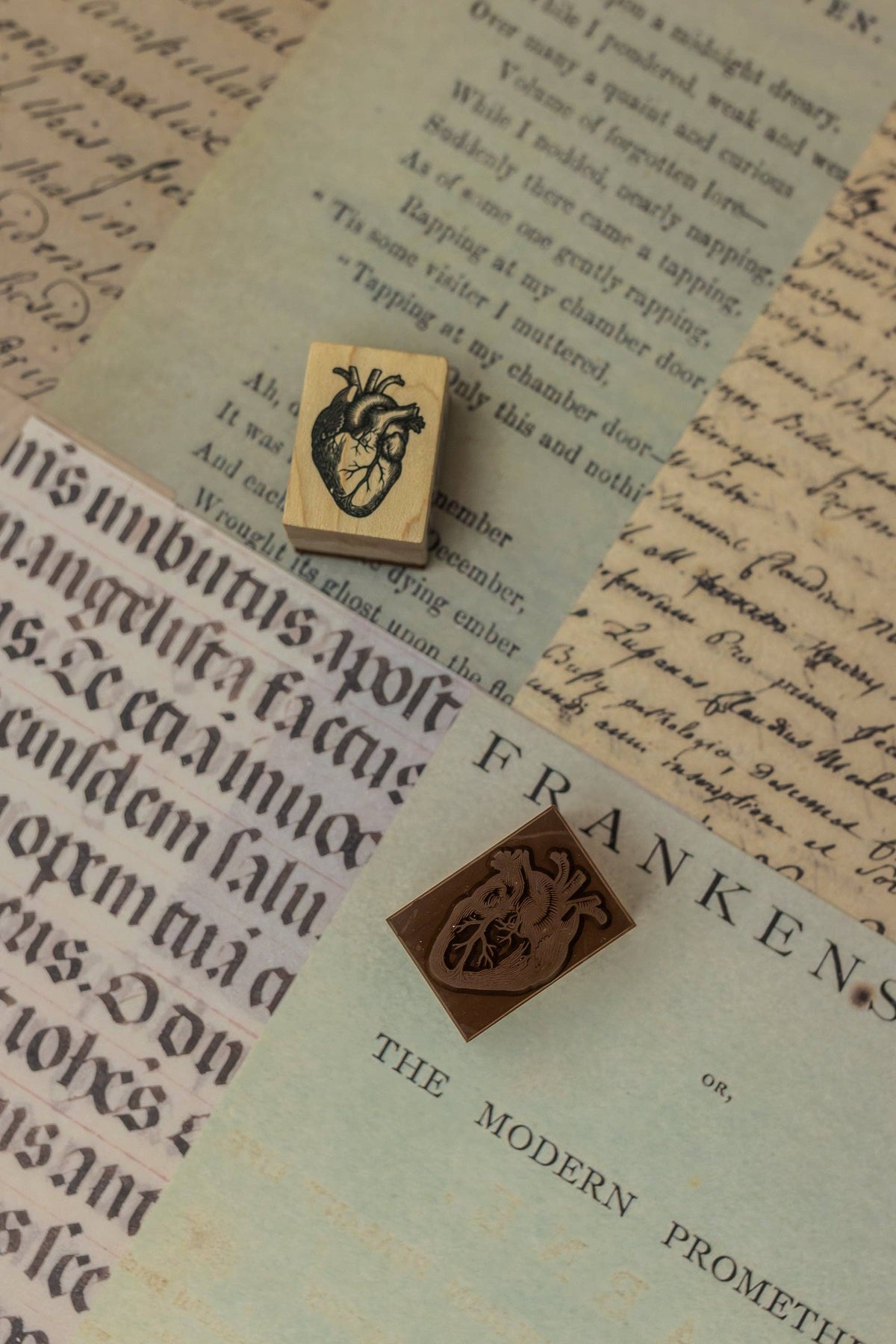 Heart Wooden Stamp