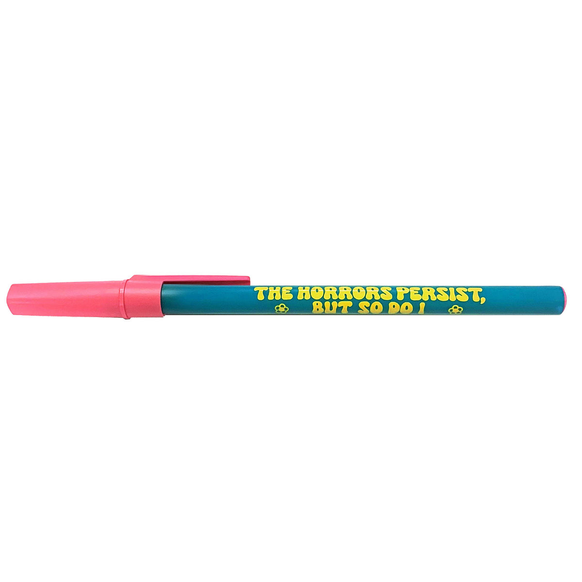 The Horrors Persist, But So Do I Retro Ballpoint Pen