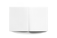 Midnight Blooms Medium Layflat Notebook
