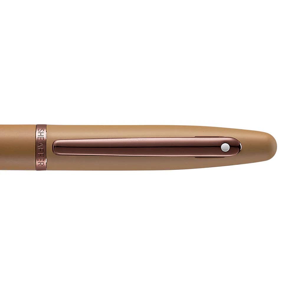 Sheaffer® VFM 9428 Coffee Edition Matt Brown Fountain Pen with Regal Brown PVD Trims