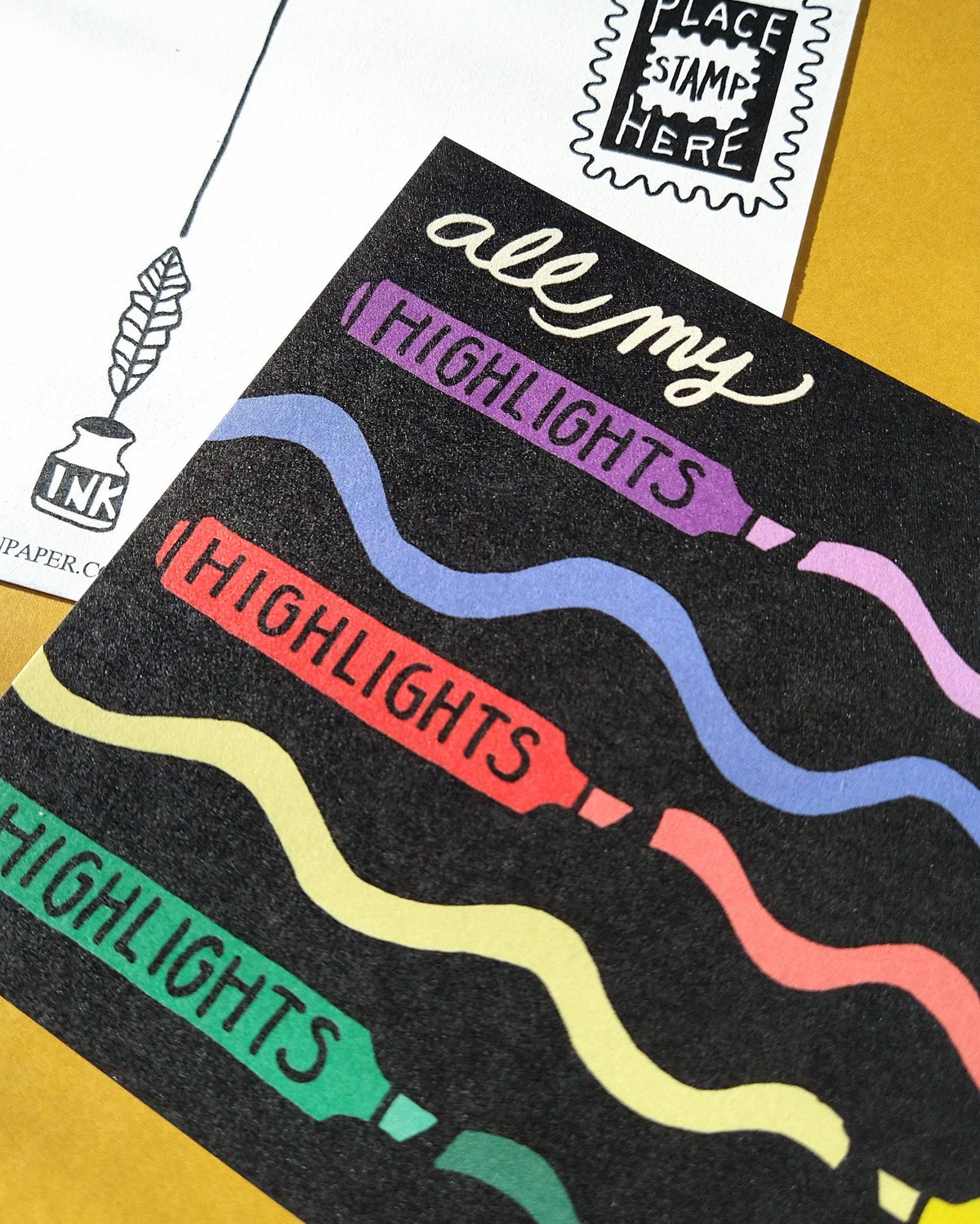 All my Highlights Postcard